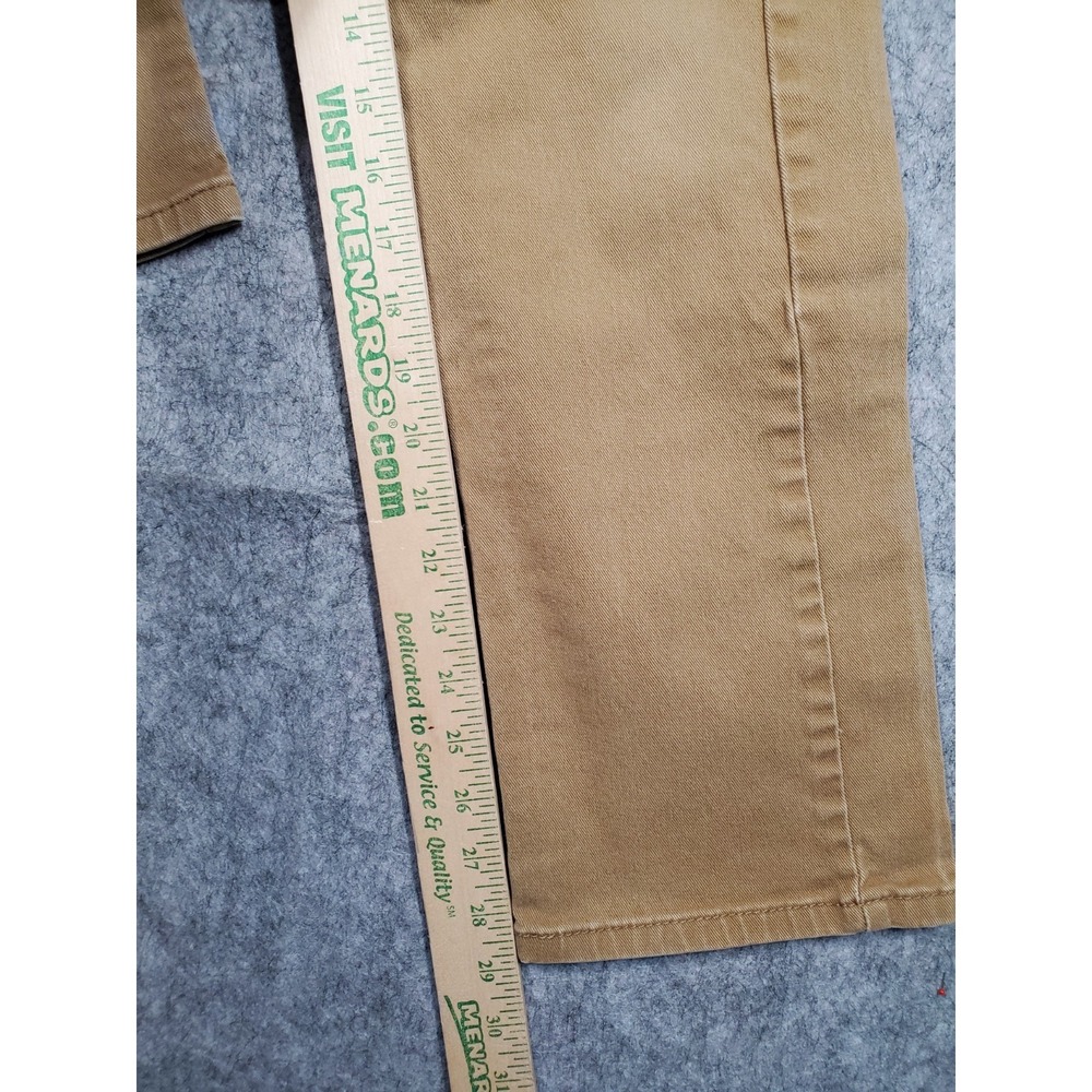 Levis 513 Jeans Mens 32x30* Brown Slim Straight Denim Stretch Pants Casual - Picture 11 of 16